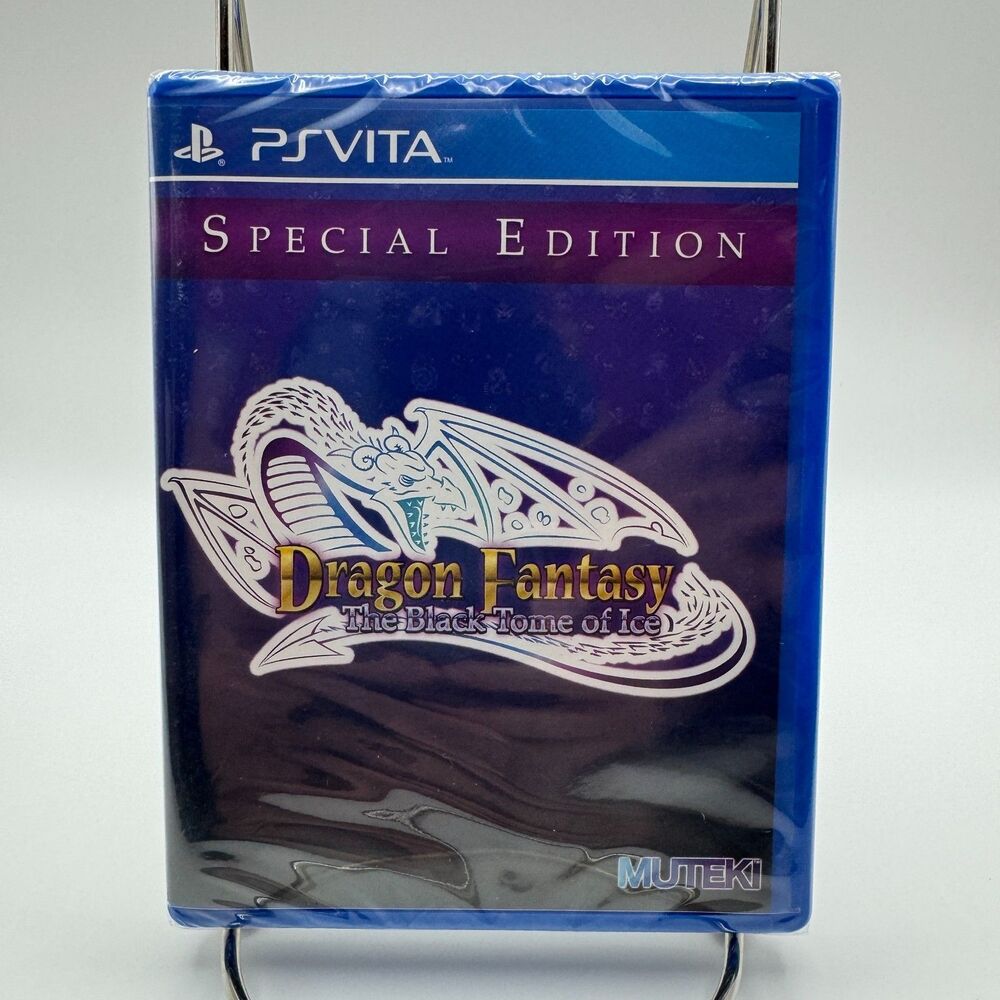 Dragon Fantasy The Black Tome of Ice PS Vita Limited Run Games LRG 19 New Sealed